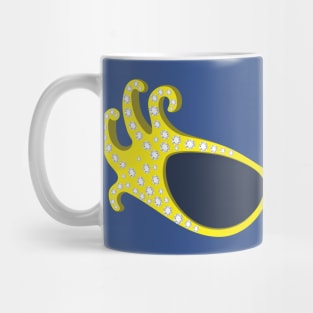 Yellow Glasses Edna Mug